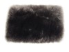 Sheepskin floor mats samples Burnt Oak