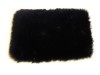 Sheepskin floor mats samples Dark Blue