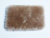 Sheepskin floor mats samples Oatmeal