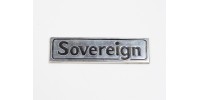 Sovereign Trunk Lid Badge Jaguar XJ40