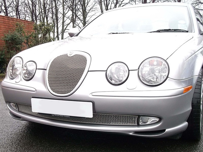 Grille de calandre argent Jaguar S-Type
