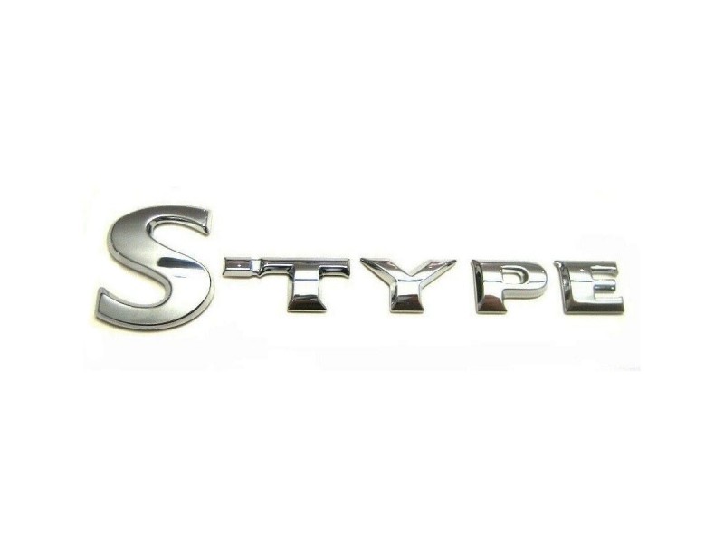 Trunk lid badge XR816807 Jaguar S-Type Ph2 & 3