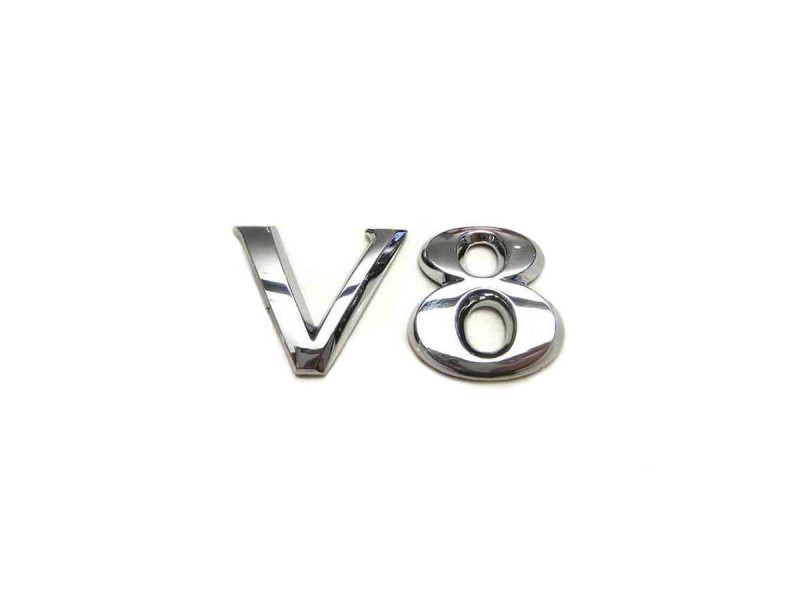V8 Trunk lid badge XR816809 Jaguar S-Type 