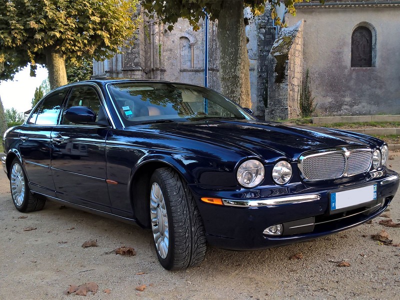 Sheepskin floor mats Jaguar XJ